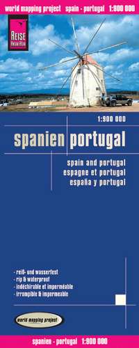 Reise Know-How Landkarte Spanien, Portugal (1:900.000)