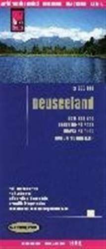 Reise Know-How Landkarte Neuseeland 1 : 1.000.000 de Reise Know-How Verlag Peter Rump