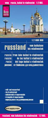 Reise Know-How Landkarte Russland - vom Baikalsee bis Wladiwostok / Russia - from Lake Baikal to Vladivostok (1:2.000.000)