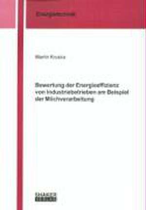 Bewertung der Energieeffizienz von Industriebetrieben am Beispiel der Milchverarbeitung de Martin Kruska