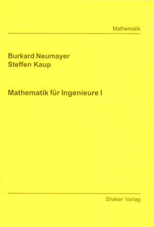 Mathematik für Ingenieure I de Burkard Neumayer