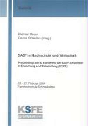 SAS® in Hochschule und Wirtschaft de Dietmar Beyer