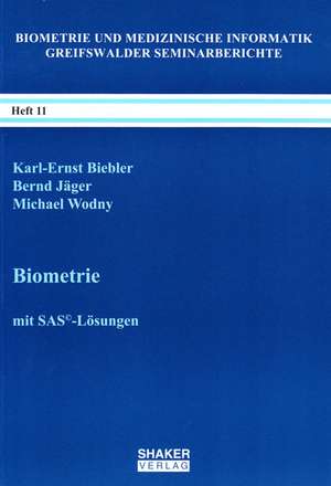 Biometrie de Karl E Biebler