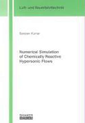 Numerical Simulation of Chemically Reactive Hypersonic Flows de Sanjeev Kumar