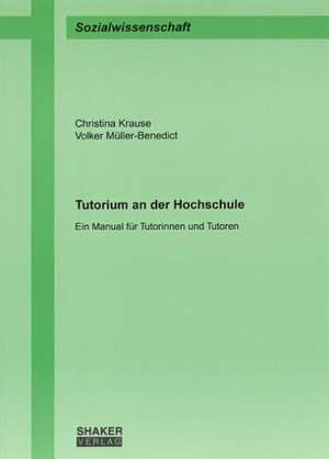 Tutorium an der Hochschule de Christina Krause