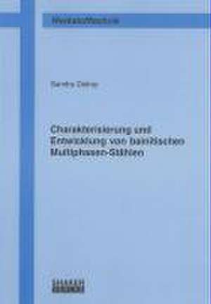 Charakterisierung und Entwicklung von bainitischen Multiphasen-Stählen de Sandra Detroy