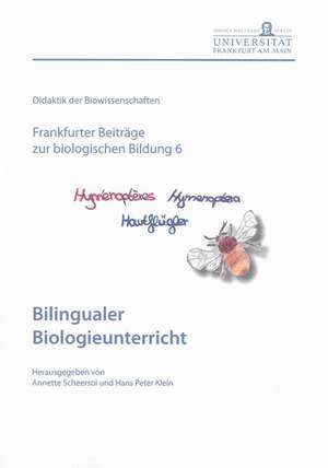 Bilingualer Biologieunterricht de Annette Scheersoi