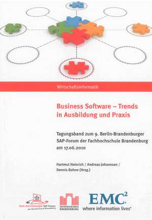 Business Software - Trends in Ausbildung und Praxis de Andreas Johannsen