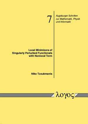 Local Minimizers of Singularly Perturbed Functionals with Nonlocal Term