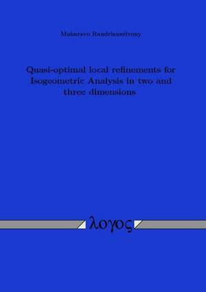 Quasi-Optimal Local Refinements for Isogeometric Analysis in Two and Three Dimensions