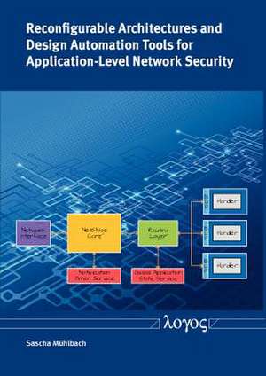 Reconfigurable Architectures and Design Automation Tools for Application-Level Network Security