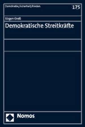 Demokratische Streitkrafte: Tagungsband Des Instituts Fur Friedenssicherung Und Konfliktmanagement, Wie de Jürgen Groß