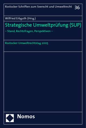 Strategische Umweltprüfung (SUP) de Wilfried Erbguth