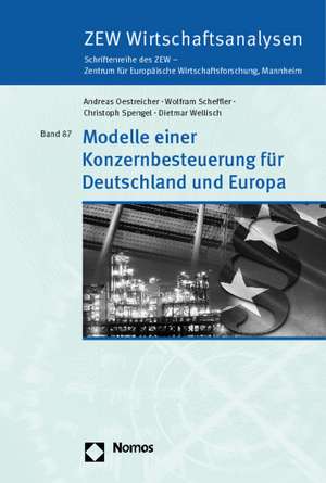 Modelle Einer Konzernbesteuerung Fur Deutschland Und Europa: Der Europaische Gerichtshof Im Vergleich Zum U.S. Supreme Court de Andreas Oestreicher