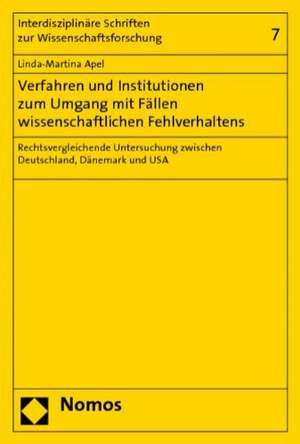 Apel, L: Verfahren und Institutionen zum Umgang