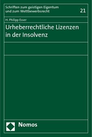 Urheberrechtliche Lizenzen in Der Insolvenz: The History of European Integration and the Common Agricultural Policy Since 1945 de H. Philipp Esser