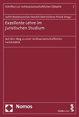 Exzellente Lehre im juristischen Studium de Judith Brockmann