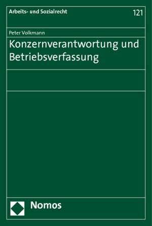 Konzernverantwortung Und Betriebsverfassung: Zum Zusammenhang Von Handeln Und Darstellen Am Beispiel Faktualer Fernsehformate de Peter Volkmann