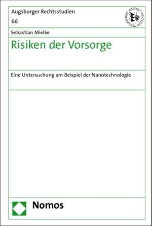 Risiken der Vorsorge de Sebastian Mielke