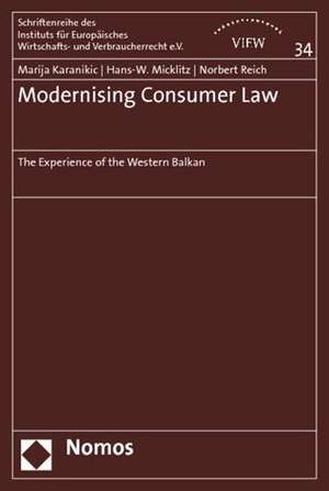 Modernising Consumer Law