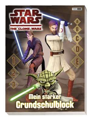 Star Wars The Clone Wars Mein starker Grundschulblock