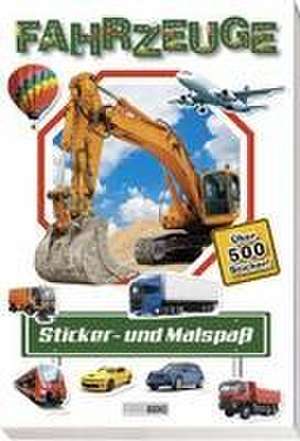 Panini: Fahrzeuge: Sticker- und Malspaß