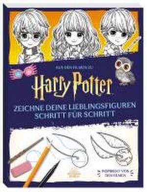 Aus den Filmen zu Harry Potter: Zeichne deine Lieblingsfiguren Schritt für Schritt de Isa Gouache