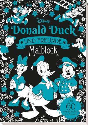 Disney Donald Duck und Freunde: Malblock: über 60 entenstarke Motive zum Ausmalen! de Panini