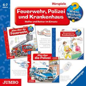 Feuerwehr, Polizei und Krankenhaus - Helfer und Retter im Einsatz de Robert Missler