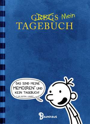 Gregs (Mein) Tagebuch (blau) de Jeff Kinney