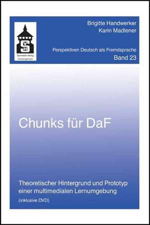 Chunks für DaF de Brigitte Handwerker