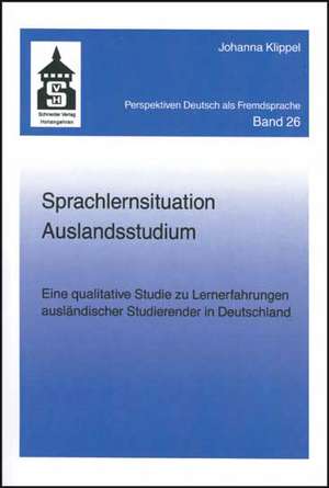 Sprachlernsituation Auslandsstudium de Johanna Klippel