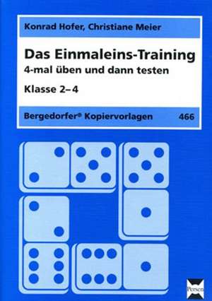 Das Einmaleins-Training de Konrad Hofer