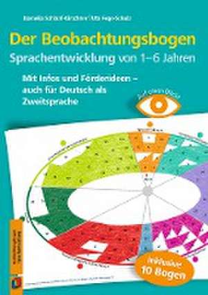 Auf einen Blick! - Der Beobachtungsbogen Sprachentwicklung von 1-6 Jahren de Kornelia Schlaaf-Kirschner