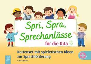 Spri, Spra, Sprechanlässe für die Kita de Kathrin Eimler