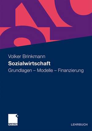 Sozialwirtschaft: Grundlagen - Modelle - Finanzierung de Volker Brinkmann