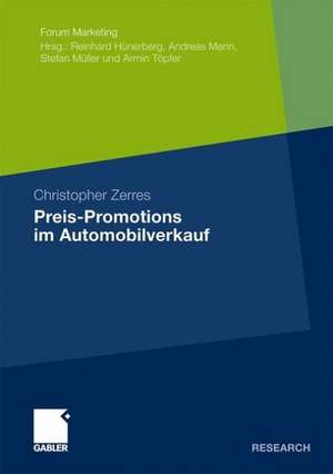 Preis-Promotions im Automobilverkauf de Christopher Zerres