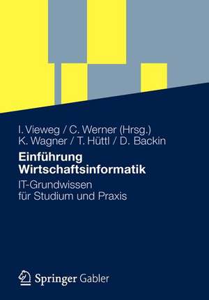 Einführung Wirtschaftsinformatik: IT-Grundwissen für Studium und Praxis de Klaus-P. Wagner