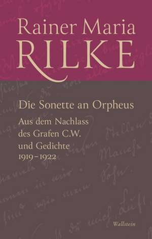 Die Sonette an Orpheus de Rainer Maria Rilke