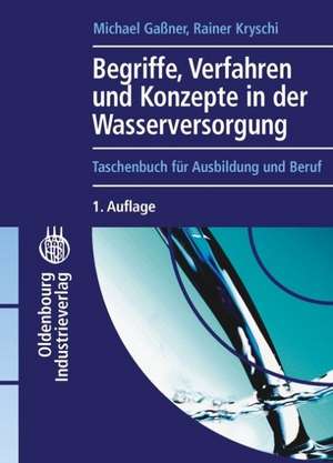 Begriffe, Verfahren und Konzepte in der Wasserversorgung de Michael Gassner