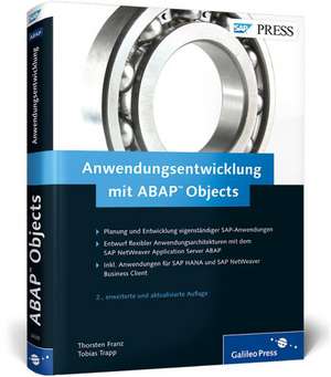 Anwendungsentwicklung mit ABAP Objects de Thorsten Franz