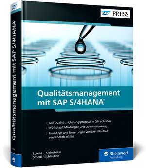 Qualitätsmanagement mit SAP S/4HANA de Yvonne Lorenz