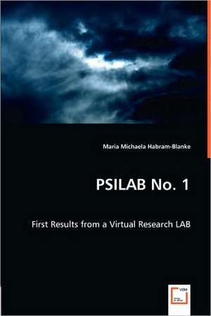 PSILAB No. 1 de maria michaela habram-blanke