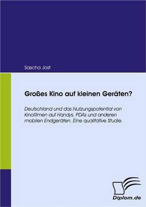 Gro Es Kino Auf Kleinen Ger Ten?: Unterst Tzungsma Nahmen Und Wirkung Der R Ckanpassung Auf Unternehmensrelevante Bereiche de Sascha Jost