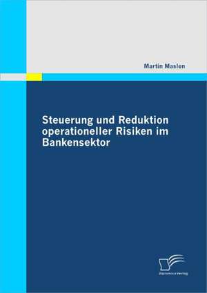 Steuerung Und Reduktion Operationeller Risiken Im Bankensektor: Eine Empirische Analyse Des Anwendungsstandes in Deutschen Energieversorgungsunternehmen de Martin Maslen