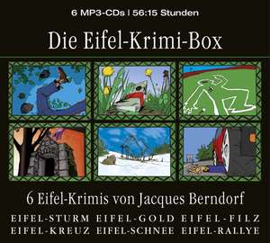 Die Eifel-Krimi-Box / 6 MP3-CDs de Jacques Berndorf