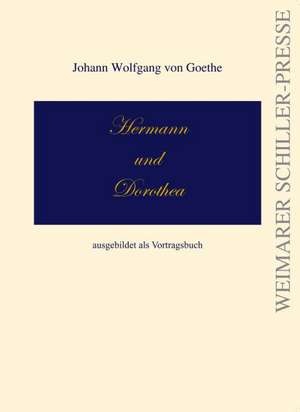 Hermann und Dorothea de Johann Wolfgang von Goethe