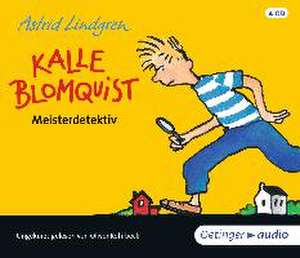 Kalle Blomquist Meisterdetektiv (4 CD) de Astrid Lindgren