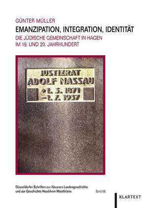 Emanzipation, Integration, Identität de Günter Müller