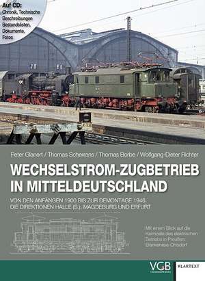 Wechselstrom-Zugbetrieb in Mitteldeutschland de Peter Glanert